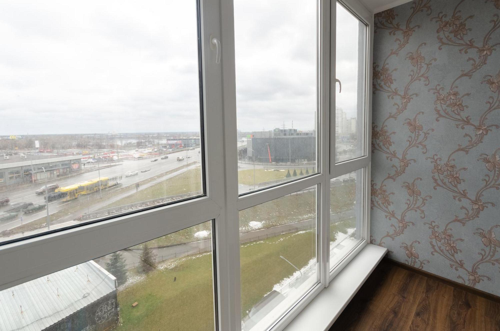 Апартаменти З Панорамним Краєвидом Kiev Exterior foto